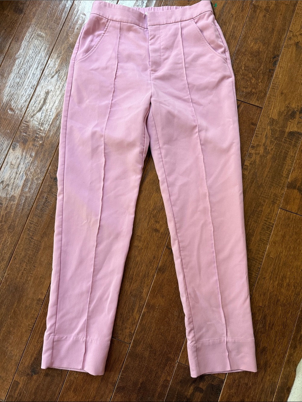 Maeve Anthropologie pink  Straight-Leg Chinos sz 4